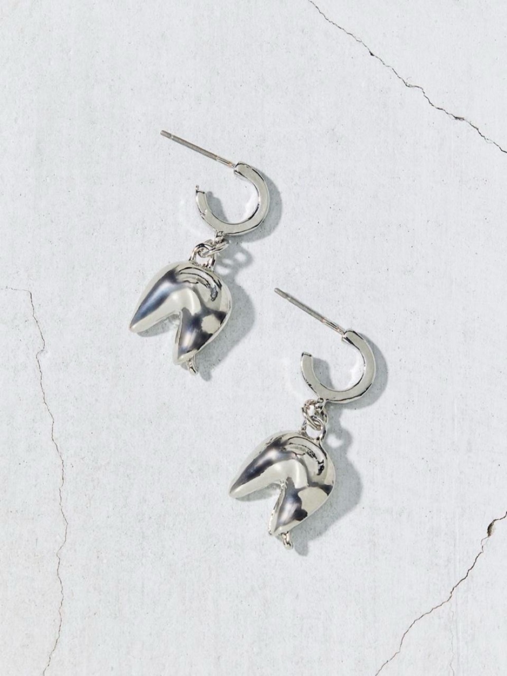 Fortune Cookie Charm Earrings